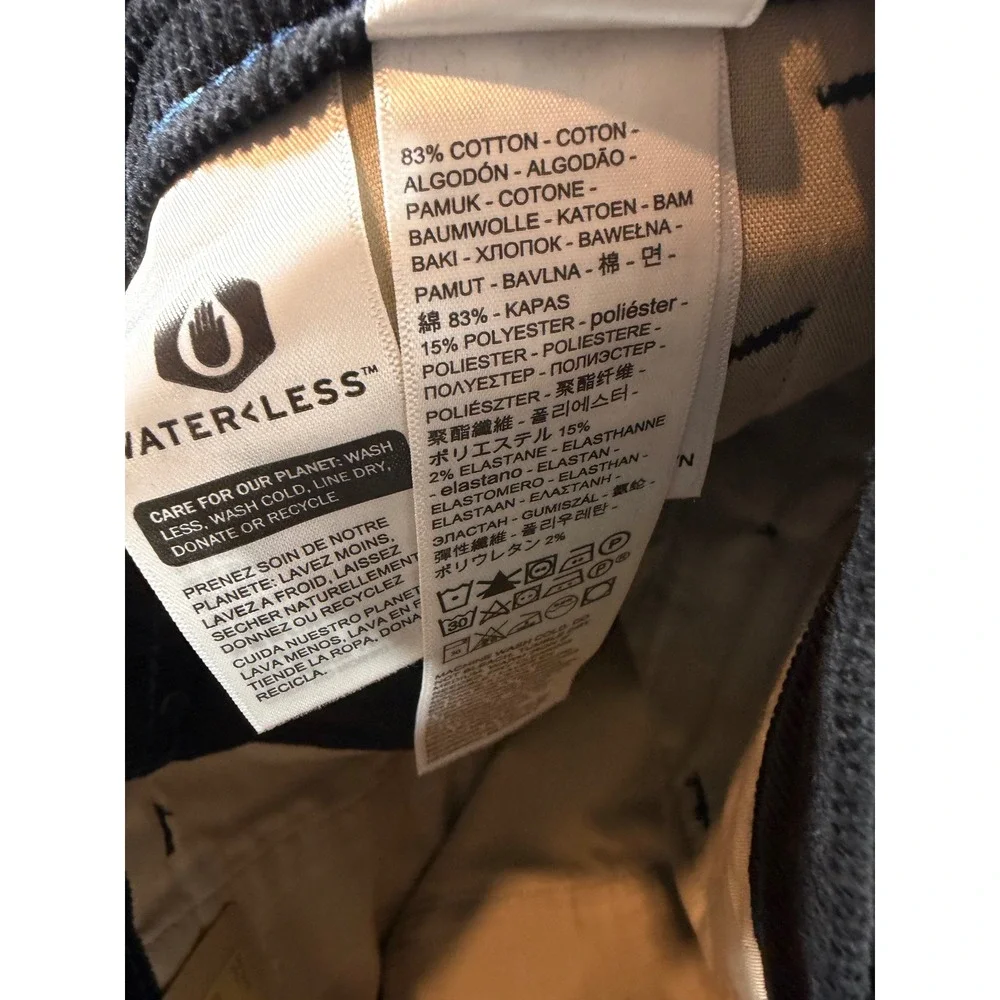 Levi's XX Chino Standard Taper Mens 29x30 Black NEW Corduroy Stretch Pants NWT